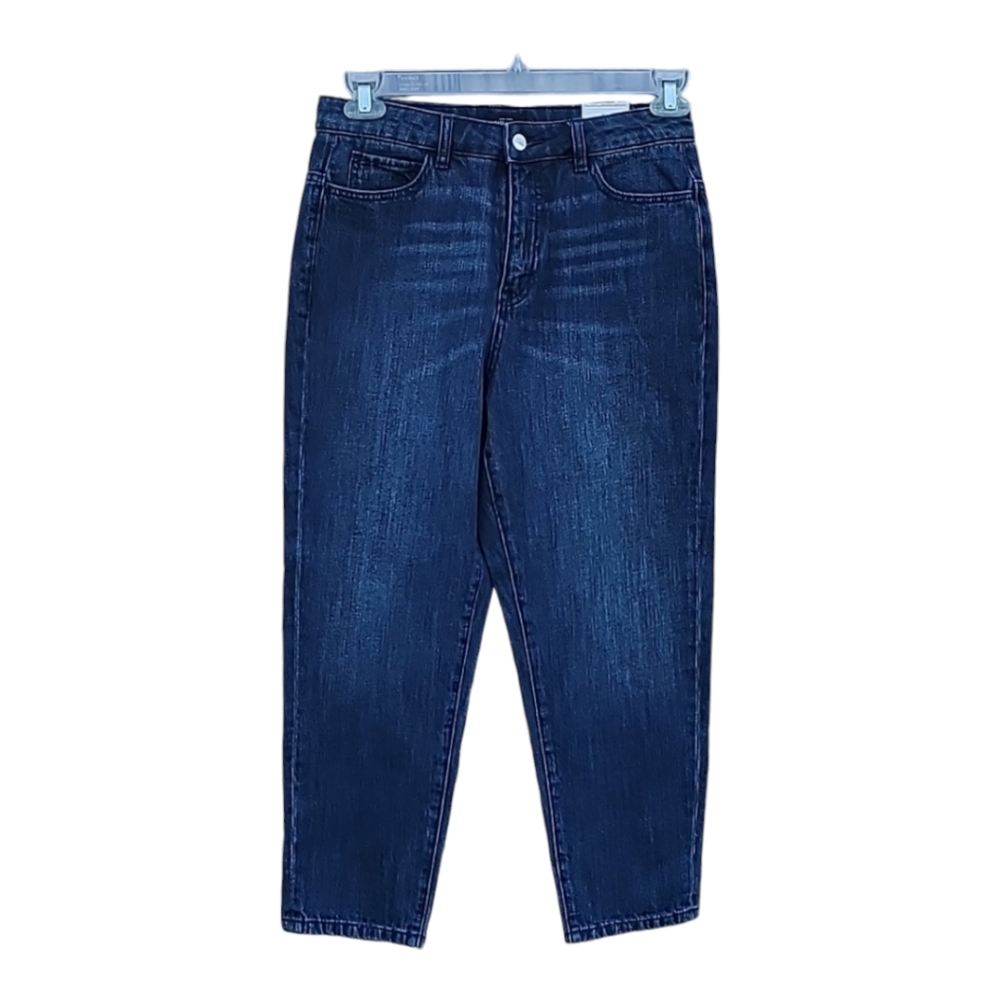 Kate Spade jeans Saturday baggy Low Hip Sz 26 straight leg crop with tags